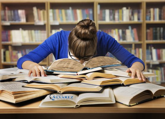 Student,Studying,Hard,Exam,And,Sleeping,On,Books,,Tired,Girl How To Pass Your AHIP Certification
